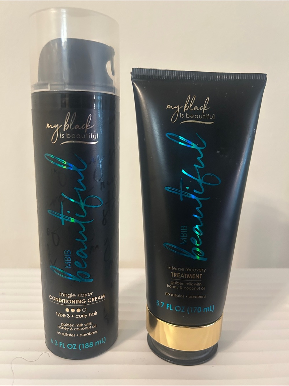 Blue Teal Conditioning Cream for Curly Hair